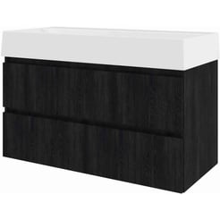 Saniselect Meubelset 100x46x65 cm Charcoal Oak