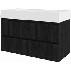 Saniselect Meubelset 100x46x65 cm Charcoal Oak