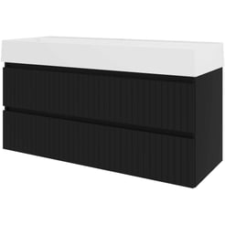 Saniselect Meubelset 120x46x65 cm Mat Zwart