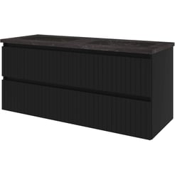 Saniselect Meubelset 120x46x54 cm Mat Zwart