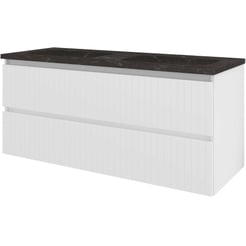 Saniselect Meubelset 120x46x54 cm Hoogglans Wit