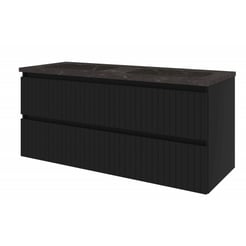 Saniselect Meubelset 120x46x54 cm Mat Zwart