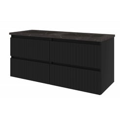 Saniselect Meubelset 120x46x54 cm Mat Zwart