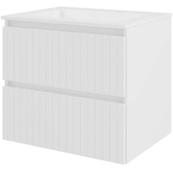 Saniselect Meubelset 60x46x54 cm Hoogglans Wit