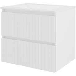 Saniselect Meubelset 60x46x54 cm Hoogglans Wit