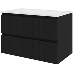 Saniselect Meubelset 80x46x54 cm Mat Zwart