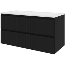 Saniselect Meubelset 100x46x54 cm Mat Zwart