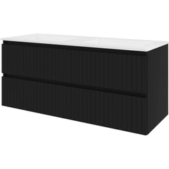 Saniselect Meubelset 120x46x54 cm Mat Zwart