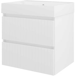 Saniselect Meubelset 60x46x62 cm Hoogglans Wit