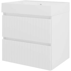 Saniselect Meubelset 60x46x62 cm Hoogglans Wit