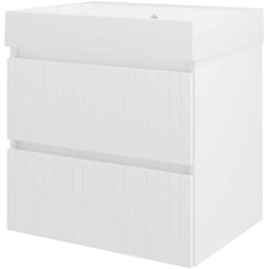 Saniselect Meubelset 60x46x62 cm Hoogglans Wit
