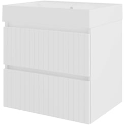 Saniselect Meubelset 60x46x62 cm Hoogglans Wit