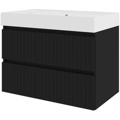 Saniselect Meubelset 80x46x62 cm Mat Zwart