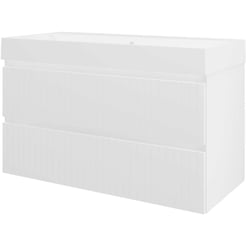 Saniselect Meubelset 100x46x62 cm Mat Wit