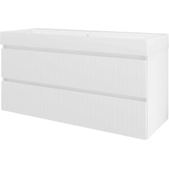Saniselect Meubelset 120x46x62 cm Hoogglans Wit