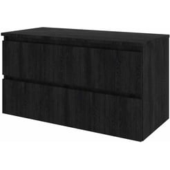 Saniselect Meubelset 100x46x55,2 cm Charcoal Oak