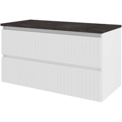 Saniselect Meubelset 100x46x54 cm Hoogglans Wit