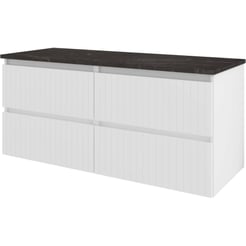Saniselect Meubelset 120x46x54 cm Hoogglans Wit