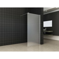 Saniselect inloopdouche 120x200 cm Nano matglas
