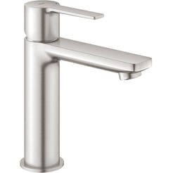 Grohe Lineare New Wastafelmengkraan Met PTO Plug Supersteel