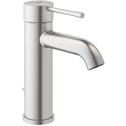 Grohe Essence New Wastafelmengkraan met waste Supersteel