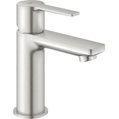 Grohe Lineare New Wastafelmengkraan Met PTO Plug Supersteel