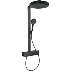 Hansgrohe Rainfinity Regendoucheset 360 1jet met ShowerTablet 350 Mat Zwart
