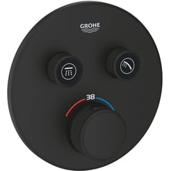 Grohe Grohtherm Smartcontrol Inbouwthermostaat afdekset 15,8x4,3x15,8 cm Phantom Black