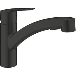 Grohe Start Keukenmengkraan Uittrekbaar Matte Black