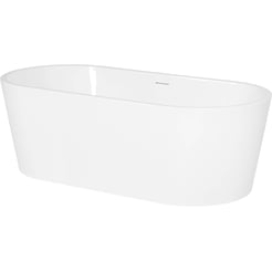 Saniselect Ligbad vrijstaand met waste 178x80 cm wit