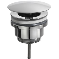 Saniselect Afvoerplug Altijd Open 5/4 inch Chroom