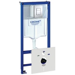 Grohe Rapid SL inbouwreservoir zelfdragend met skate air drukplaat chroom