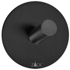 ZACK Duplo Handdoekhaak Rond ø 5,5 cm Zwart