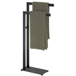 ZACK Linea Handdoekhouder 38,5x15x80 cm Zwart