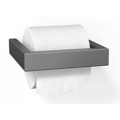 ZACK Linea Toiletrolhouder Grafiet