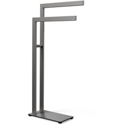 ZACK Linea Handdoekhouder 15x38,5x80 cm Grafiet