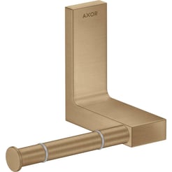 Axor Universal Rectangular Closetrolhouder 16,2x10,2x11 cm Geborsteld Brons