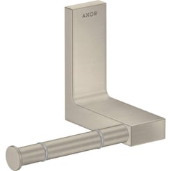 Axor Universal Rectangular Closetrolhouder 16,2x10,2x11 cm Geborsteld Nikkel