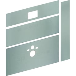 Geberit Gis Easy gipsplaat 130x130 voor toiletmodule