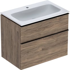 Geberit iCon Badmeubelset 75x48x63 cm Noten Hickory