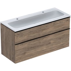 Geberit iCon Badmeubelset 120x48x63 cm Noten Hickory