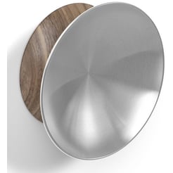 ZACK Kover Wandhaak Ø 7,5x3 cm RVS Geborsteld