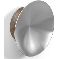 ZACK Kover Wandhaak Ø 11,5x4 cm RVS Geborsteld