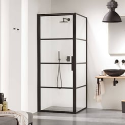 Sealskin SOHO Douchecabine 90x90x210cm Charcoal/Helder Glas