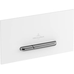 Villeroy &amp; Boch ViConnect WC-Bedieningsplaat 25,3x14,5 cm Wit