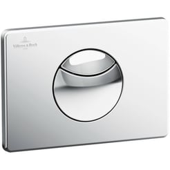 Villeroy &amp; Boch ViConnect WC-Bedieningsplaat 20,5x14,5 cm Chroom