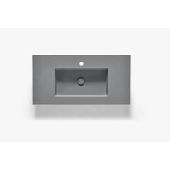 Ben Avira A1 Wastafel Akron 80,3x45x1,3 cm Cemento