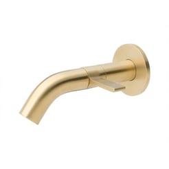 Ben Anello Wand Fonteinkraan Geborsteld Messing