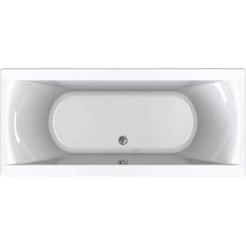 Saniselect Inbouw Bad Bulsa duo 180x80 cm Wit