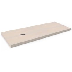 Ben blad beton 1 sifon uitsp. links zonder krg. 200x45x2 cm Beige